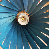 suspension déportée volupte© S, pour les kids, ou pas ! chêne intérieur bleu