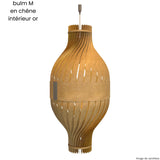 la sculpturale suspension avec prise bulm M. sur mesure